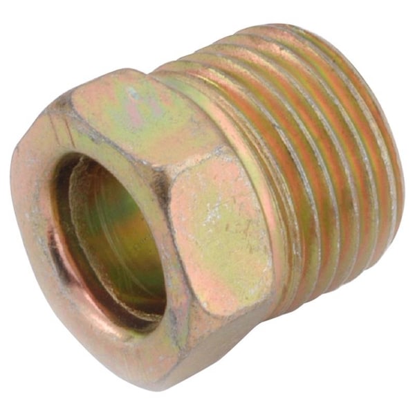 Anderson Metals 3/8 in. Female Flare in. Brass Inverted Flare Nut 54341-06AH - main